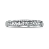 10K White Gold 0.25CTW Diamond Ring