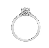 14K White Gold Mystere 0.50CTW Diamond Ring