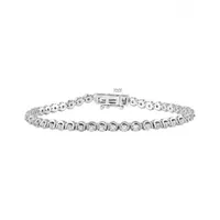 10K White Gold 1.00CTW Bracelet