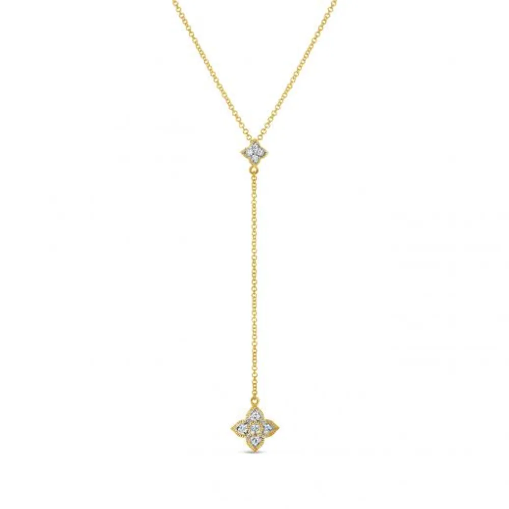 10K Yellow Gold Diamond Vintage Pendant