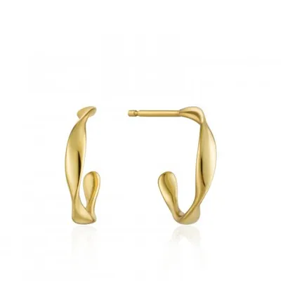 Ania Haie Twist Mini Hoops Earrings