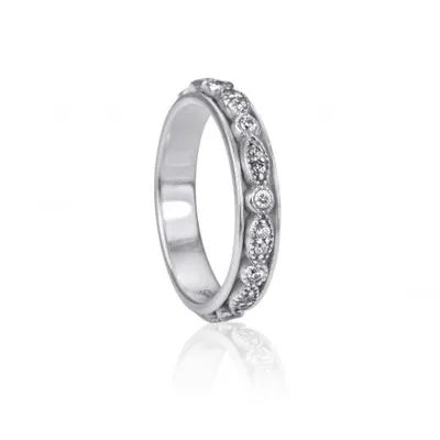 Devotion Sterling Silver Stackable Ring