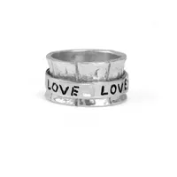 Love Sterling Silver Ring