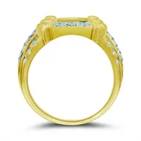 10K Yellow Gold 1.50CTW Diamond Men's Ring