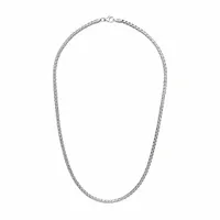 Sterling Silver 20" 2mm Round Box Chain