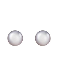 14K Yellow Gold 12-13mm Freshwater Pearl Earrings