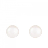 14K Yellow Gold 12-13mm Freshwater Pearl Earrings