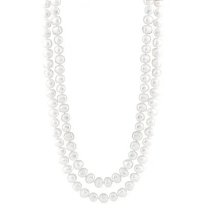 9-10mm freshwater Endless 80" Necklace