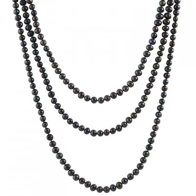 7-8mm Endless 80" Freshwater Pearl Necklace