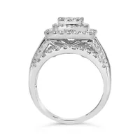 10K White Gold 1.50CTW Diamond Fashion Ring