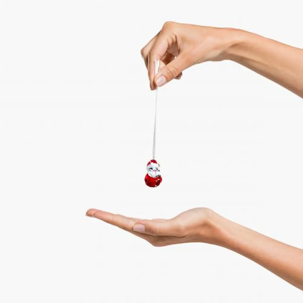 Swarovski Rocking Santa Claus Ornament