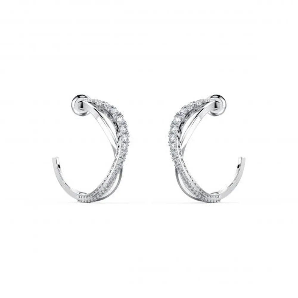 Swarovski Twist Mini Hoop Earring