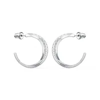 Swarovski Twist Mini Hoop Earring