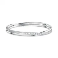 Swarovski Twist Rows Bangle