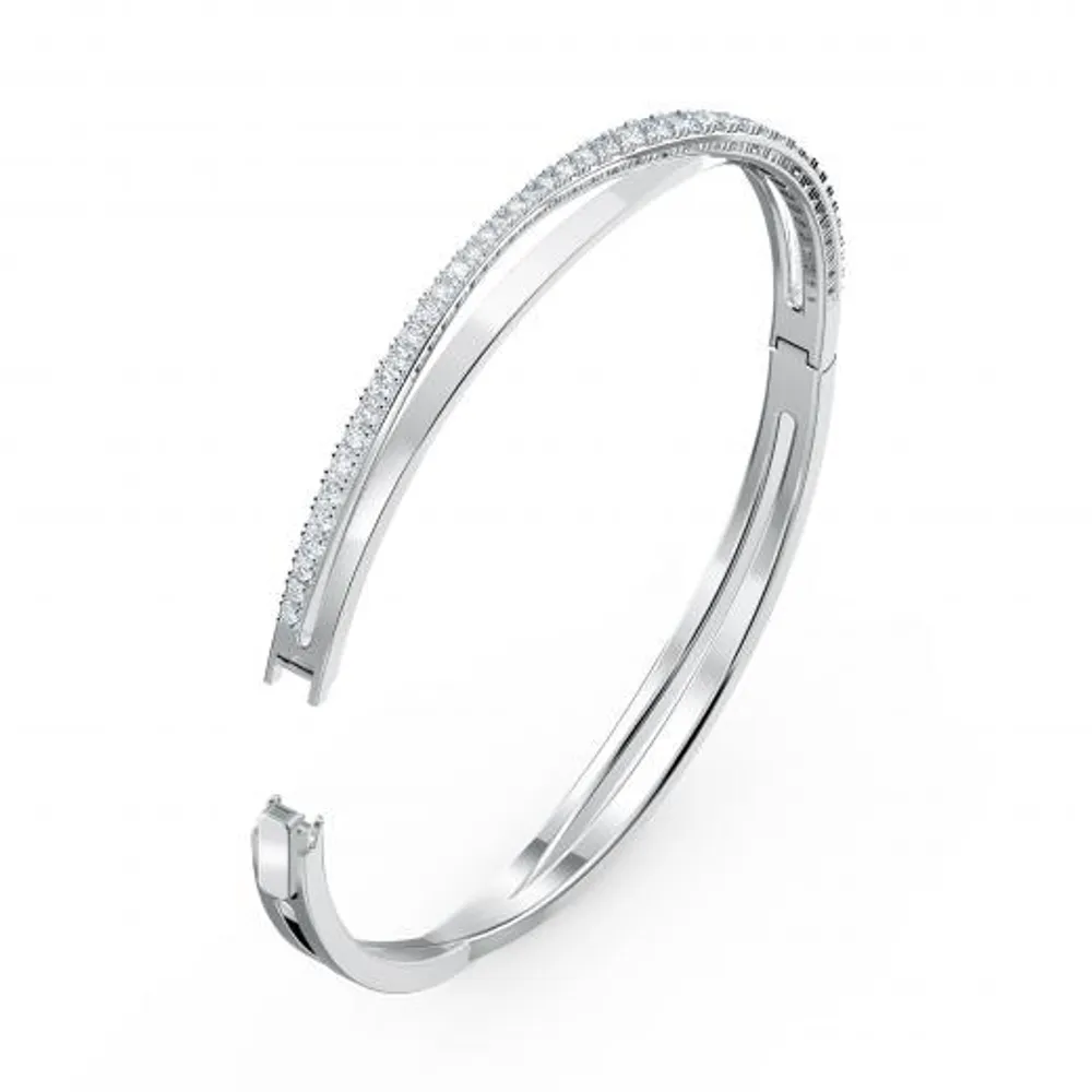 Swarovski Twist Rows Bangle