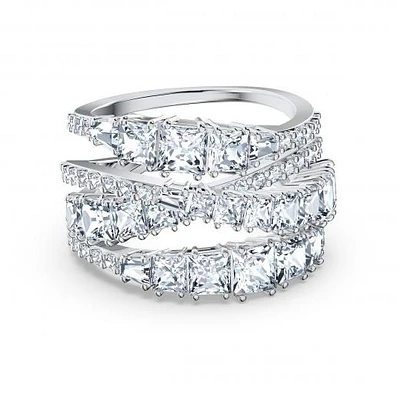 Swarovski Twist Full Pave Wrap Ring