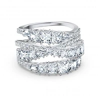 Swarovski Twist Full Pave Wrap Ring