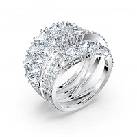 Swarovski Twist Full Pave Wrap Ring