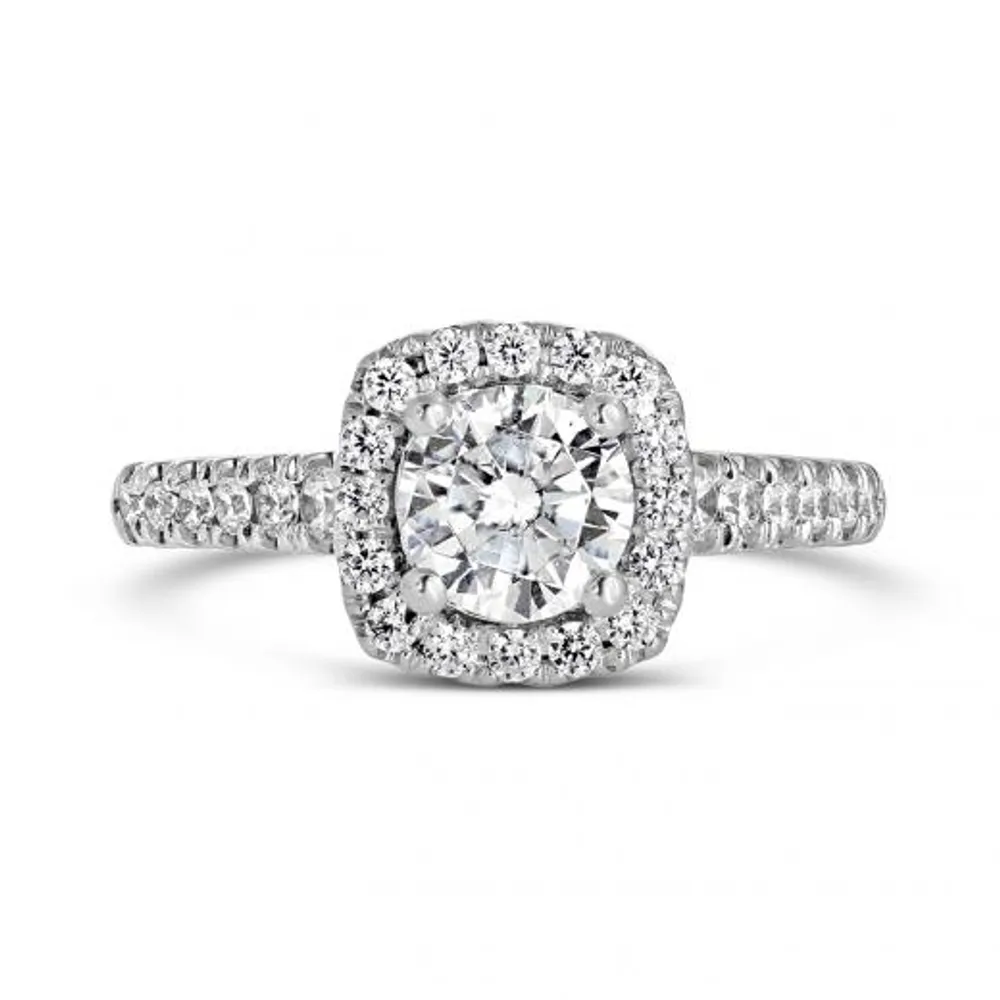 14K White Gold 1.46CTW Bridal Ring