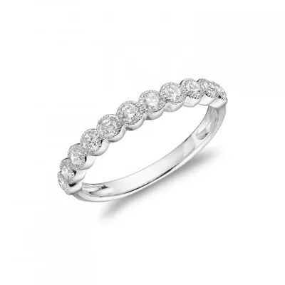 Les Bijoux 10K White Gold 0.25CTW Diamond Ring