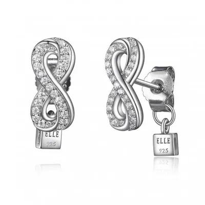 Elle Scintillation Infinity Earring