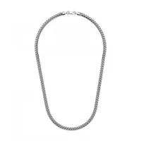 Sterling Silver 20" 4.9mm Miami Cuban Chain