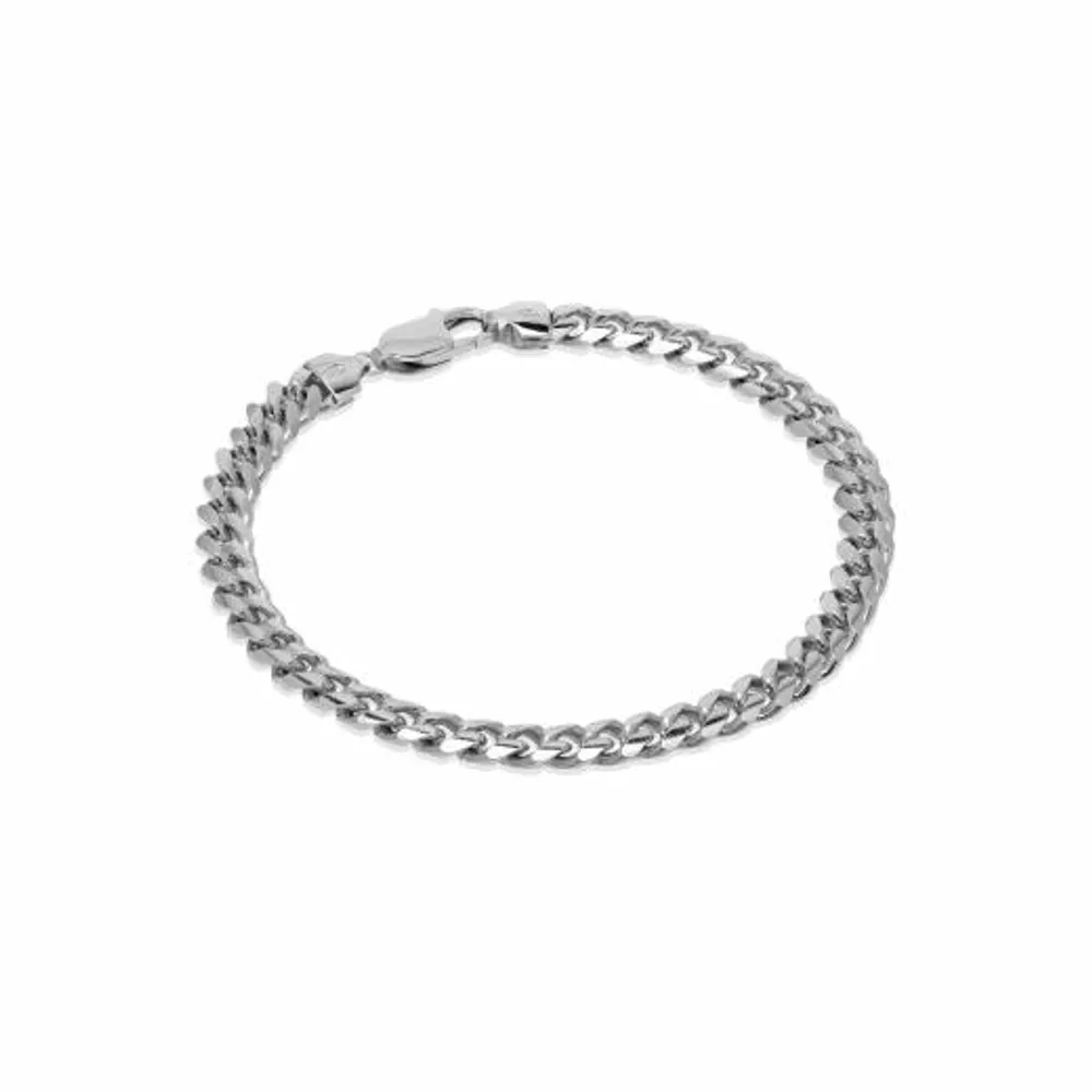 Sterling Silver 9" 6.3mm Miami Cuban Bracelet