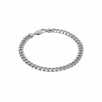 Sterling Silver 9" 6.3mm Miami Cuban Bracelet