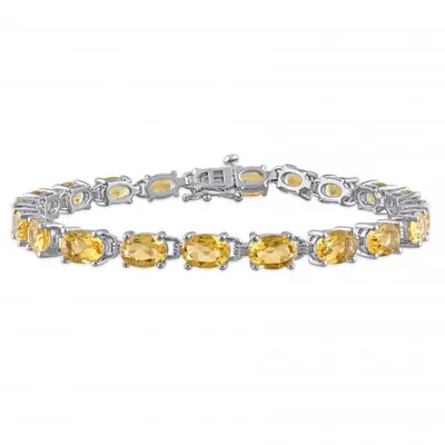 Julianna B Sterling Silver Citrine Bracelet