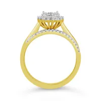 10K Yellow Gold 0.50CTW Bridal Set