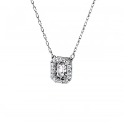 Swarovski Millenia Clear Square Crystal Necklace