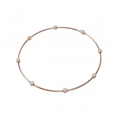 Swarovski Constella Rose Gold-Tone Choker