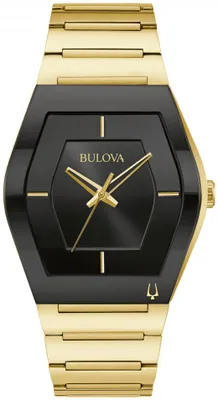 Bulova Men's Futuro Gold Tone Watch