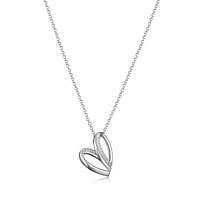 ELLE Amour Overlap Heart Necklace