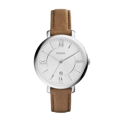 Fossil Women's Jacqueline Brown Leather Watch