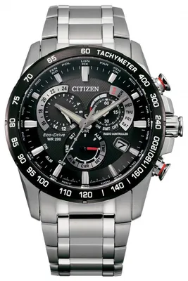 Citizen Men's Perpetual Chrono Silver Tone Watch