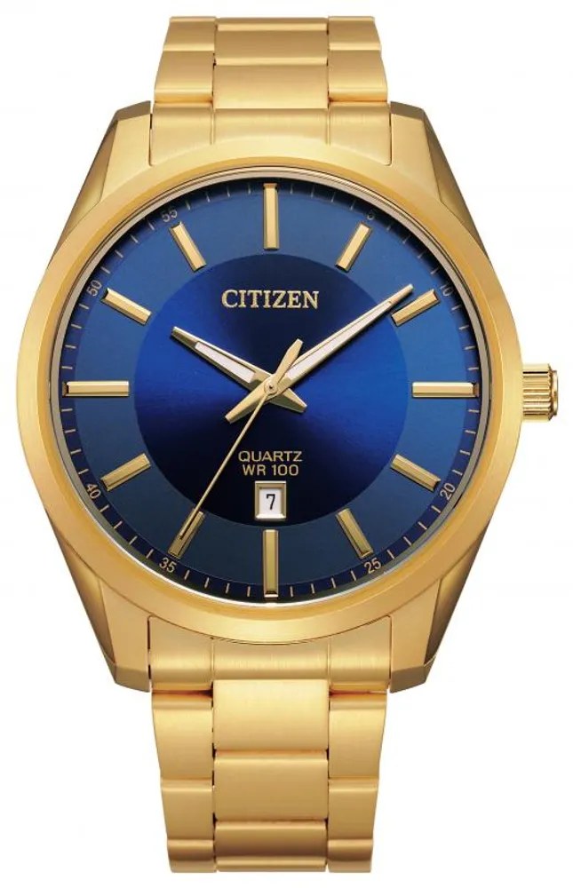 Citizen Quartz Men's Blue Dial Watch