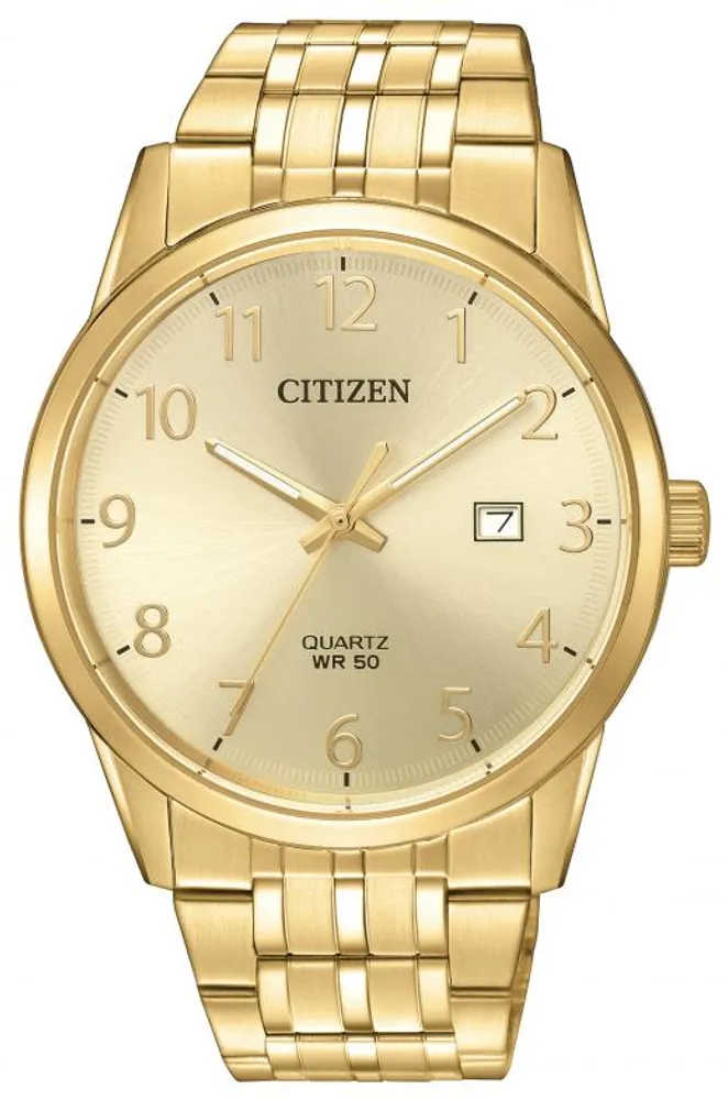 Citizen Men's Quartz Analog Champagne Dial Watch