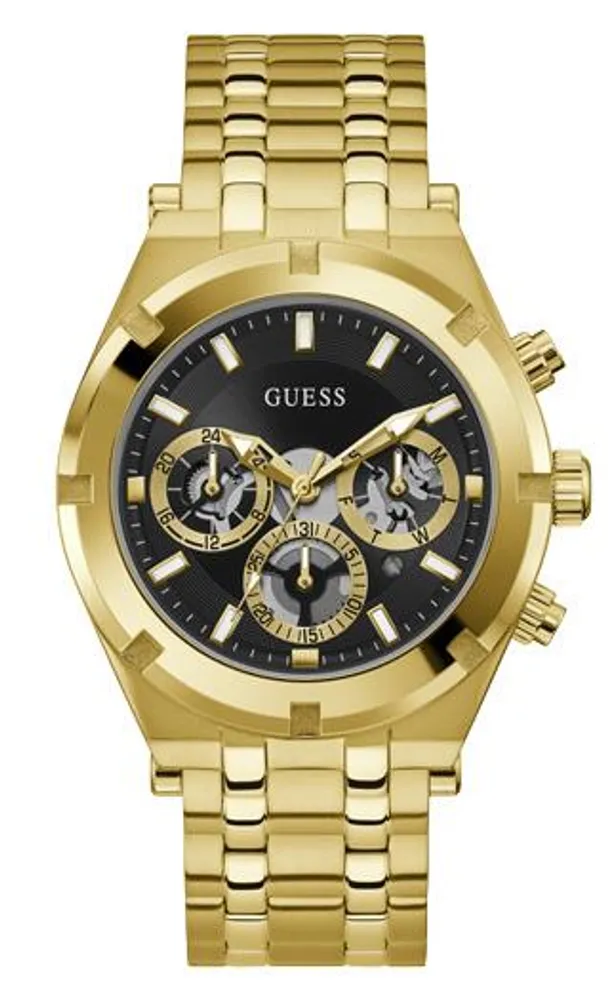 Guess Men's Gold Tone Watch