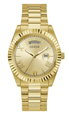 Guess Men's Classic Gold Tone Watch