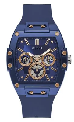 Guess Men's Blue Tone Watch