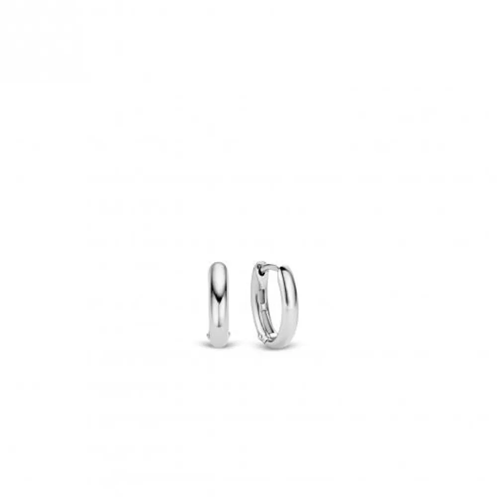 Ti Sento Oval Huggies Earrings