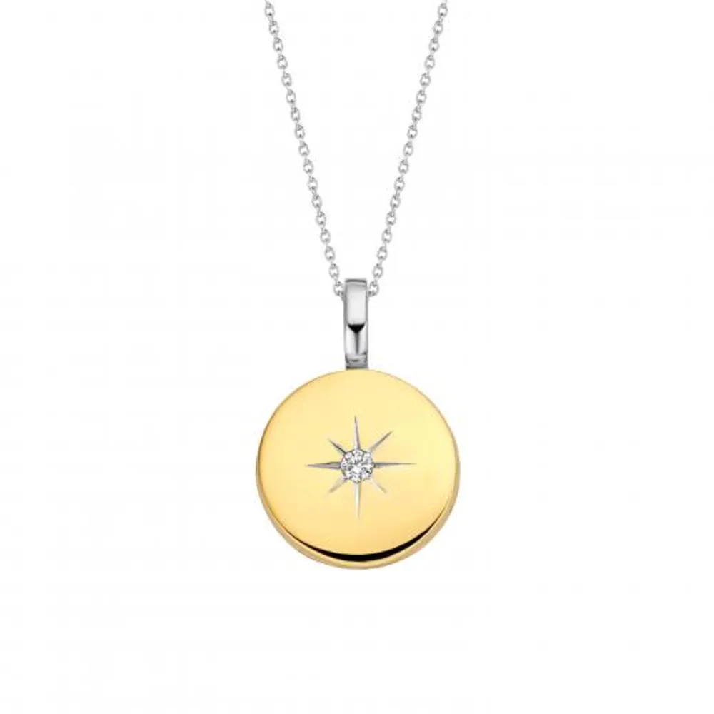 Ti Sento Large Guiding Stars Necklace