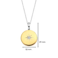 Ti Sento Large Guiding Stars Necklace