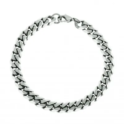 SteelX Stainless Steel Curb Chain Bracelet