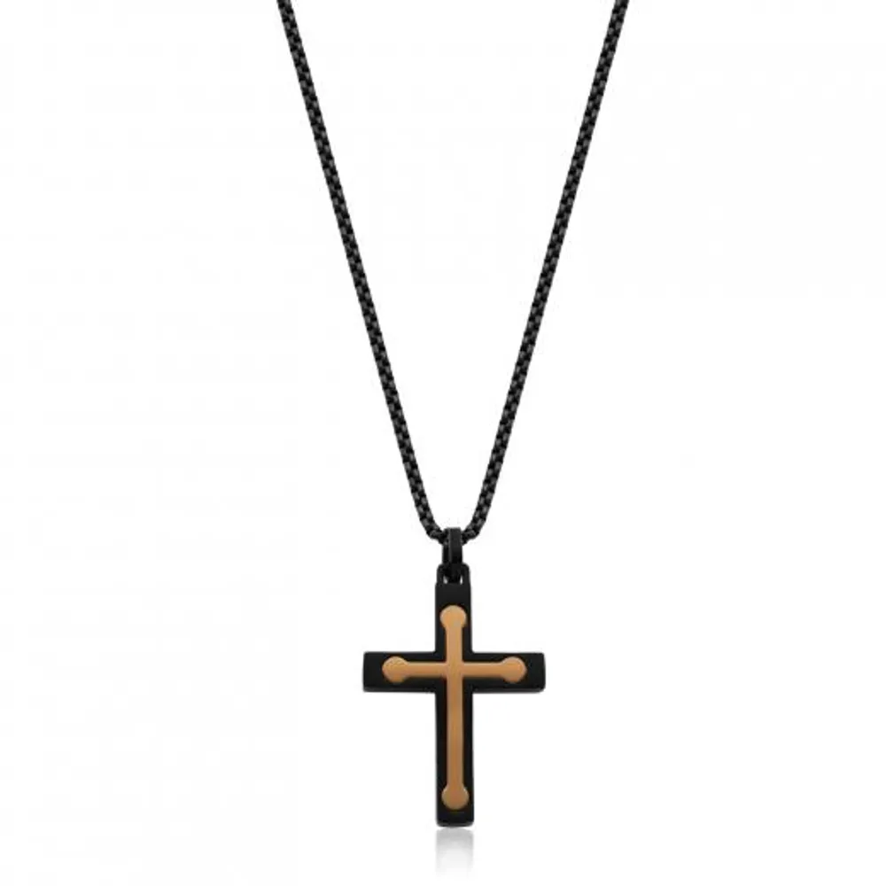 SteelX Stainless Steel Cross Necklace