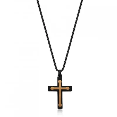 SteelX Stainless Steel Cross Necklace