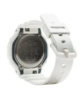 Casio G-Shock Women's Digital White Watch with Octagonal Dial