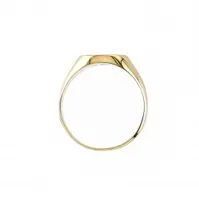 10K Yellow Gold Signet Ring