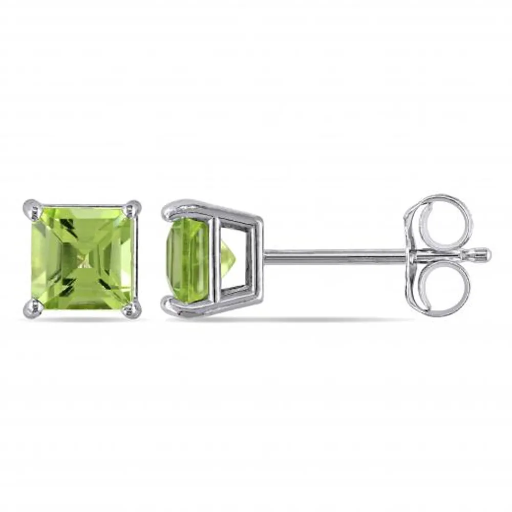 Julianna B 14K White Gold Peridot Earrings